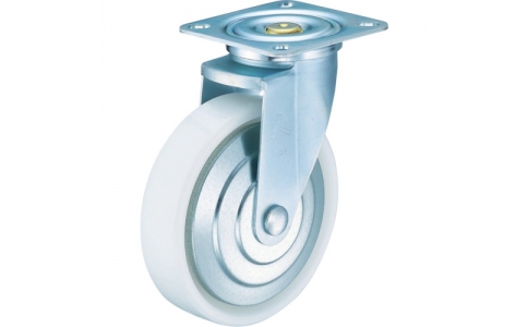 HAMMER CASTER 錘牌 腳輪40YS-NRB 100-BAR01-鏈球特殊鋼熱處理金具自由尼龍B車(chē)100mm