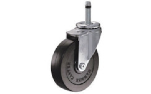 HAMMER CASTER 錘牌 腳輪 420KR100-鏈球插入式橡膠車(chē)