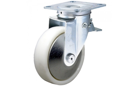 HAMMER CASTER 錘牌 腳輪 420F0SNRB 125-鏈球方向限制尼龍B車(chē)