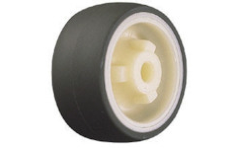 HAMMER CASTER 錘牌 鐵錘不銹鋼角帶SP的灰橡膠85mm