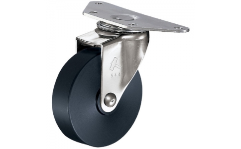 HAMMER CASTER 錘牌 220S0E-MC65-鏈球全不銹鋼角E型自由MC尼龍車(chē)65mm