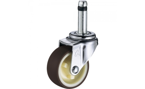 HAMMER CASTER 錘牌 腳輪420 SR-N65-BAR01-鏈球S系列固定尼龍車65mm
