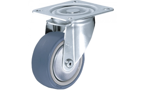 HAMMER CASTER 錘牌 腳輪 400SFHR75-鏈球自由橡膠BB車(chē)