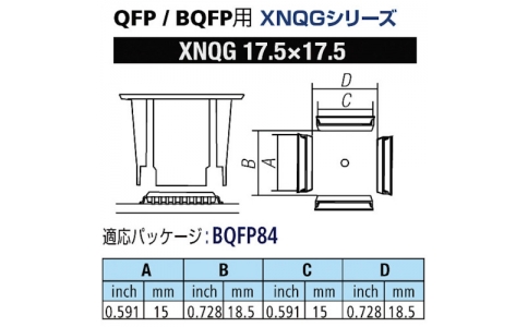 GOOT 大洋電機 XNQG-17.5X17。5-Good QFP-BQFP用噴嘴XFC用