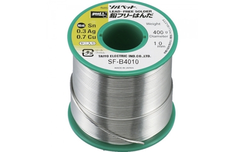 GOOT 大洋電機  SF-B 4008-無鉛卷焊錫400g