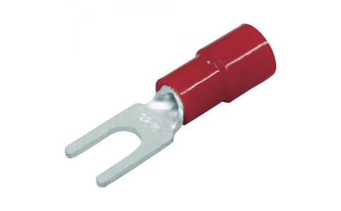 NICHIFU 日富 TE-1.25Y-35-RED-日本絕緣涂覆壓接端子Y型（100個(gè)裝）