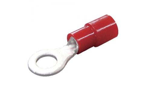NICHIFU 日富 MEX-1.25-3.5L-RED-日本環(huán)境友好型帶絕緣涂層的圓形端子R型（100個(gè)裝）起線(xiàn)0.3～1.65