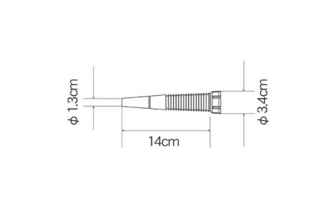 日本FURUPLA 富如拉 93001全塑料零件大啤酒杯用14cm噴嘴