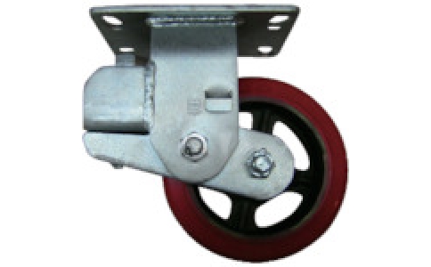 世嘉智尼 SUGATSUNE  TP-200LF-A-RD-鋼槽工業(yè)重量用傾銷(xiāo)腳輪直徑201自由RD（200-130-719）