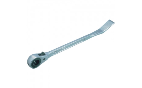 SUPER TOOL RN 1921BT 薄型、雙口棘輪扳手（帶爪式、柱腳）六角對邊：19×２１