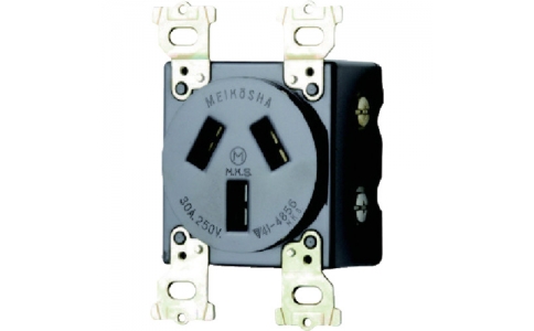 Meikosha 明工社 MU2814-明工埋入插座3P