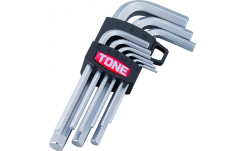 日本前田 TONE AS900-主工具六角棒L形扳手套裝