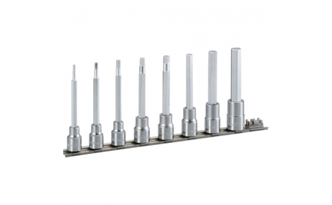 日本前田 TONE H308L-長(cháng)六角插座套件（帶支架）8pcs