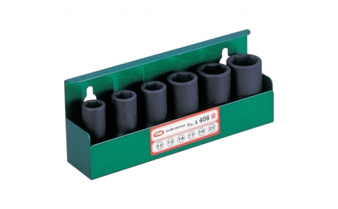 日本前田 TONE A406-沖擊用長(cháng)插口組合（壁掛式）6pcs