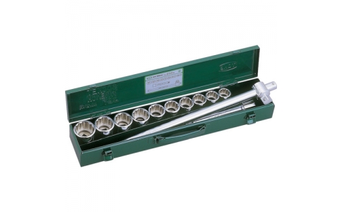 日本前田 TONE 210M-套筒扳手組12pcs
