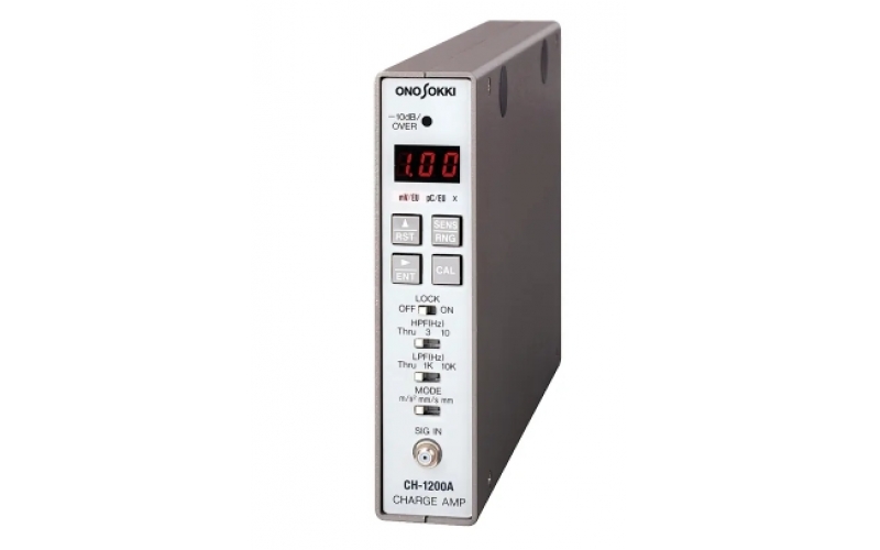 日本廠家 ONOSOKKI 小野 電荷放大器  CH-1200A  配備濾波功能