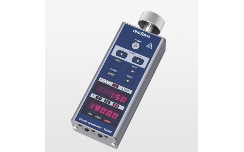 日本渠道 ONOSOKKI 小野 ?電梯測速儀  EC-2100  標準配備模擬輸出和脈沖輸出